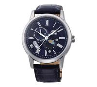 Reloj Mecánico Clásico Orient RA-AK0011D30B, Reloj Con Correa De Cuero