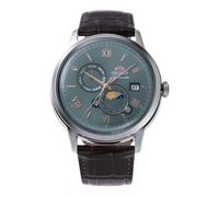 Orient Reloj Elegante RA-AK0805E, Verde ópalo, Clásico