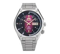 Orient Revival Neo 70s AA0B - Reloj de Hombre automático de Carga Manual Impermeable, Burdeos Retro, Deportes