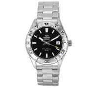 Orient Sports Diver Mao RA-AC0Q - Reloj de Pulsera mecánico automático y Manual de Acero o Piel Deportiva, 40 mm, Acero Negro Grafito, Minimalista