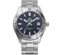 Orient Sports Diver Mao RA-AC0Q - Reloj de Pulsera mecánico automático y Manual de Acero o Piel Deportiva, 40 mm, Acero Azul Marino, Minimalista