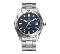 Orient Sports Mako AC0Q - Reloj de Hombre automático con Carga Manual, Impermeable, 40 mm, Acero Azul Marino, Deportes