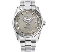 Orient Star Contemporary RE-AU0110N00B - Reloj de Pulsera automático para Hombre en Color Plateado con Correa de Acero Inoxidable, Resistencia al Agua: 10 Bar, diámetro de la Caja: 38,5 mm