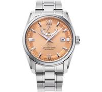 Orient Star RE-AU0108G00B - Reloj de pulsera para hombre con esfera de cobre y correa de acero inoxidable