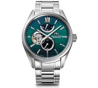 Orient Star Reloj de Cristal de Zafiro de Madreperla con gradación Verde de corazón Abierto RE-BY0005A, Verde, Reloj de Vestir