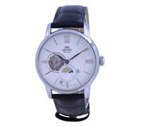 Orient Sun & Moon Automático Blanco Esfera Vestido RA-AS0011S10B Reloj de Hombre