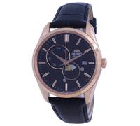 Orient Sun & Moon Automático Negro Esfera Vestido RA-AK0309B10B Reloj de Hombre