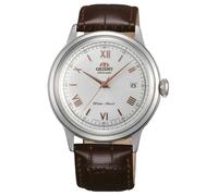 Orient Classic Niño V2 - Reloj de Hombre automático de Carga Manual Elegante Correa de Piel AC00, XII Gris Marrón, Clásico