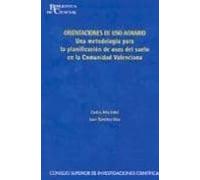 Orientaciones De Uso Agrario: Una Metodologia Para La Planificaci On D