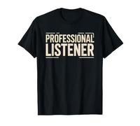 Orientador Escolar Oyente Profesional Consejero Escucha Camiseta