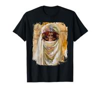 Orientalist Portrait Veiled Woman 19th Century Art Painting Camiseta