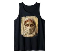 Orientalist Portrait Veiled Woman 19th Century Art Painting Camiseta sin Mangas