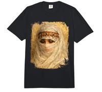 Orientalist Portrait Veiled Woman 19th Century Art Painting Comfort Colors Adult Heavyweight T-Shirt