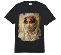 Orientalist Portrait Veiled Woman 19th Century Art Painting Comfort Colors Adult Heavyweight T-Shirt