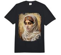 Orientalist Portrait Veiled Woman 19th Century Art Painting Comfort Colors Adult Heavyweight T-Shirt