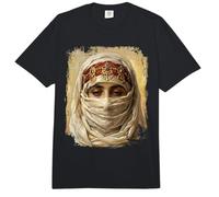 Orientalist Portrait Veiled Woman 19th Century Art Painting Comfort Colors Adult Heavyweight T-Shirt