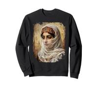 Orientalist Portrait Veiled Woman 19th Century Art Painting Sudadera