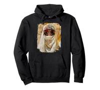 Orientalist Portrait Veiled Woman 19th Century Art Painting Sudadera con Capucha