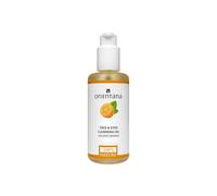 Orientana - Aceite Limpiador Natural Rostro y Ojos Naranja Dorada | Eliminación de maquillaje vegano 99.5% natural | Limpia suavemente | Efecto hidratante y regenerador - 150 ml