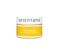 Orientana - Crema Facial Natural Mora & Regaliz | Anti Redness Anti Envejecimiento e Inflamatorio Hidratante | Calmante e Hidratante Pieles Grasas y Problemáticas - 50g