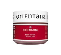 Orientana - Manteca Corporal Natural de Rosa Japonesa | Hidrata y Regenera Profundamente | Nutre y Reafirma la Piel | Alisa y Suaviza el Cuerpo - 100g