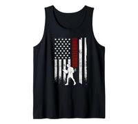 Orientando la Bandera Estadounidense, Corredor patriótico Estadounidense en apuros Camiseta sin Mangas