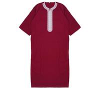 Oriente Medio Jubba Thobe Para Hombres Ropa Tradicional Caftanes Árabes Saudíes Masculinos Túnica De Caftán Islámico Ropa Musulmana Para Hombres Thobe Árabe Saudita Jubba Caftán Islámico De Manga