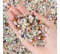 Orientrea 2 kg Grava Natural Colorida para Acuario - Arena y Grava Premium para Acuarios, Piedras Decorativas Naturales para Acuario y Decoración del Acuario