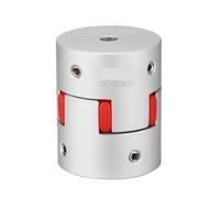 Orificio de engranaje GND mínimo 3 mm máximo 16 mm Mordaza D20 L30 Tornillo prisionero en forma de serie Acoplamiento flexible Acoplador de eje Servomotor(8x8)