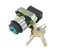 Orificio de montaje de 22 mm 2 posiciones/3 posiciones Normalmente abierto Normalmente cerrado Selector momentáneo/mantenido Interruptor de selección de llave(2P Latching 1NO)