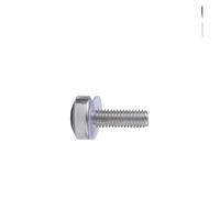 orificios cuadrados, tuercas de bloqueo, Kit de tuercas for jaula tarjetas, pernos M5 M6, arandelas, orificio cuadrado, Clip montaje tornillo for estante servidor(Screws,25MM-M6-3PCS)