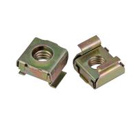 orificios cuadrados, tuercas de bloqueo, Tuerca de jaula tarjeta M4-M12, tuerca casete flotante cuadrada, cautiva for servidor(2pcs,M12)
