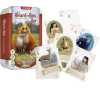 Origames - Le Renard des Bois Duo Boîte métal - Jeu de plis coopératif Pour 2 joueurs - Jeu de Carte en français - Juego de trucos - 2 joueurs - 85220