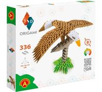 Origami 3D 501827 - Escultura de papel 3D con componentes patentados e instrucciones de construcción comprensibles, 336 piezas, 24 x 16 x 15 cm, a partir de 8 años