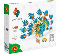 Origami 3D 501831 Origami - Escultura de papel 3D con componentes patentados e instrucciones de construcción comprensibles, 549 piezas, 25 x 12 x 17 cm, a partir de 8 años