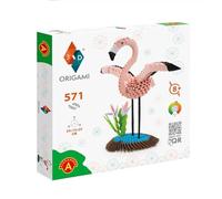 Origami 3D Flamingo