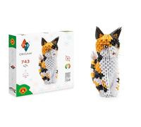 Origami 3D - Hermosa escultura de papel 3D con componentes patentados e instrucciones de construcción comprensibles, a partir de 8 años (gato)