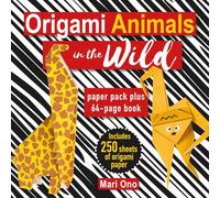 Origami Animals in the Wild: Paper Block Plus 64-Page Book