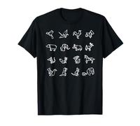 Origami Animals - Juego de Animales de Papel japonés Camiseta