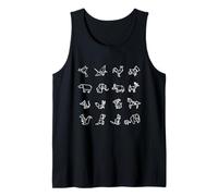 Origami Animals - Juego de Animales de Papel japonés Camiseta sin Mangas