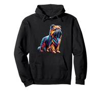 Origami Art Brussels Griffon Griffon Belge Sudadera con Capucha