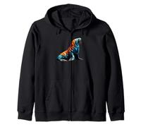 Origami Art Foca Bebé Focas Sudadera con Capucha