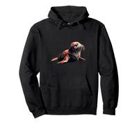 Origami Art Foca Bebé Focas Sudadera con Capucha