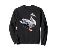 Origami Art Ganso Gansos Sudadera