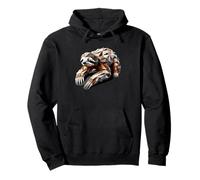 Origami Art Perezoso Perezosos Oso Pereza Sudadera con Capucha