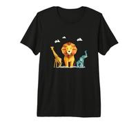 Origami Arte Geométrico Vida Silvestre Safari Animales Camiseta Premium