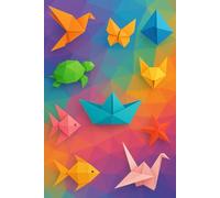 Origami Creativo en Formas Abstractas - Bullet Journal 6x9: Cuaderno multifuncional para escritura, planificación y expresión visual