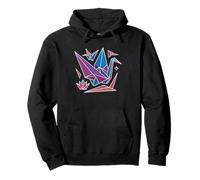Origami Fox Kitsune Japanese Paper Folding Art Hobby Sudadera con Capucha