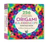 Origami Kaleidoscope Paper Pack Book: 256 Double-Sided Folding Sheets (Includes Instructions for 8 Models) (Tuttle Specials)