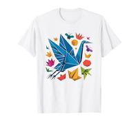 Origami Panda Paper Folding Art Cute Hobby Lover Animal Camiseta